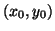$(x_0, y_0)$
